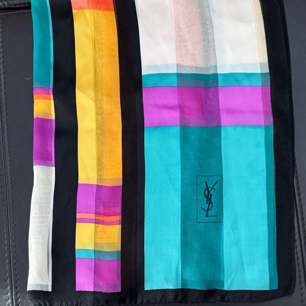 YSL SILK SCARF